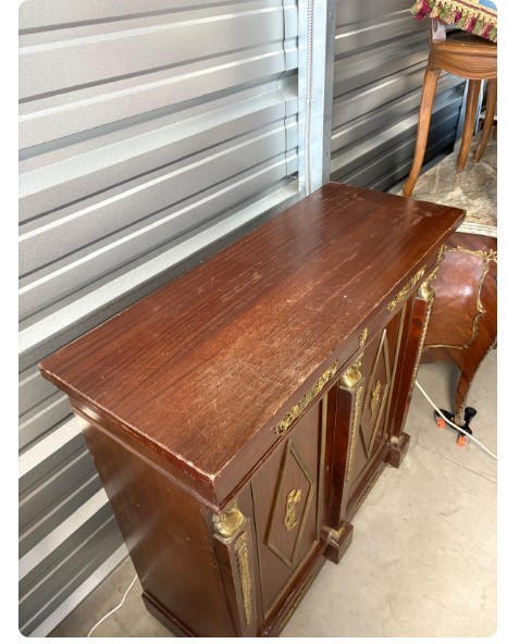 Pair of Vintage Regency Style Side Tables gallery