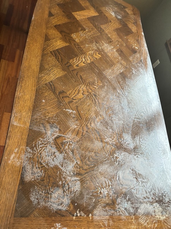 Vintage Wooden Checkerboard Table gallery