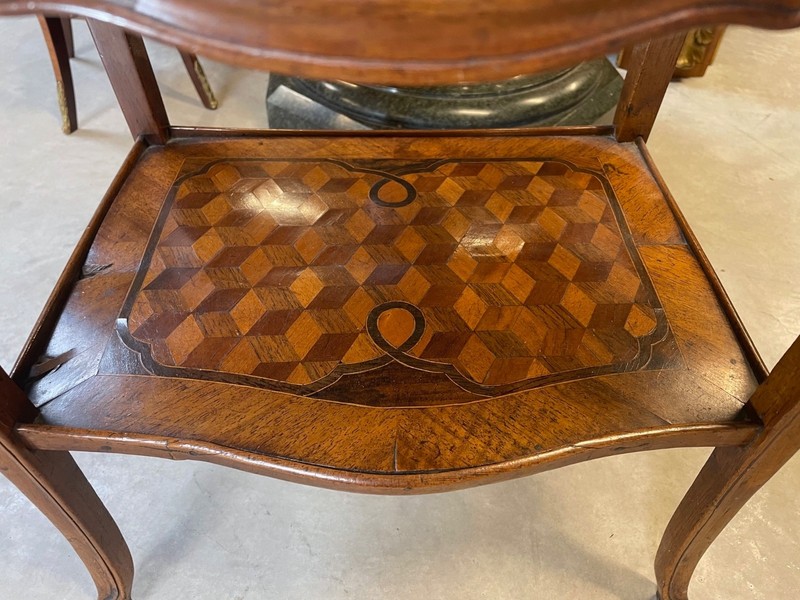 Regency period writing cloth table gallery