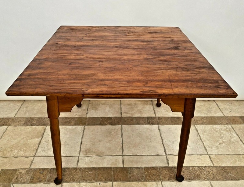 Vintage Leopold Stickley Original Cherry Valley Square Table Colonial Style gallery