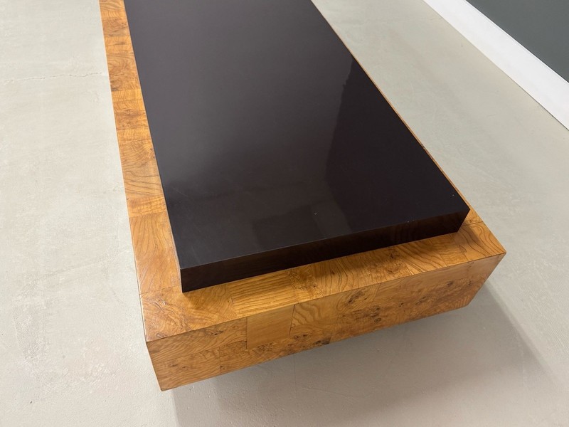 Paul Evans Burl Ash Patchwork Coffee Table gallery