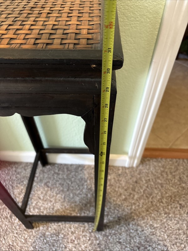 VTG-tall, Lightweight, Asian Style Side Table gallery