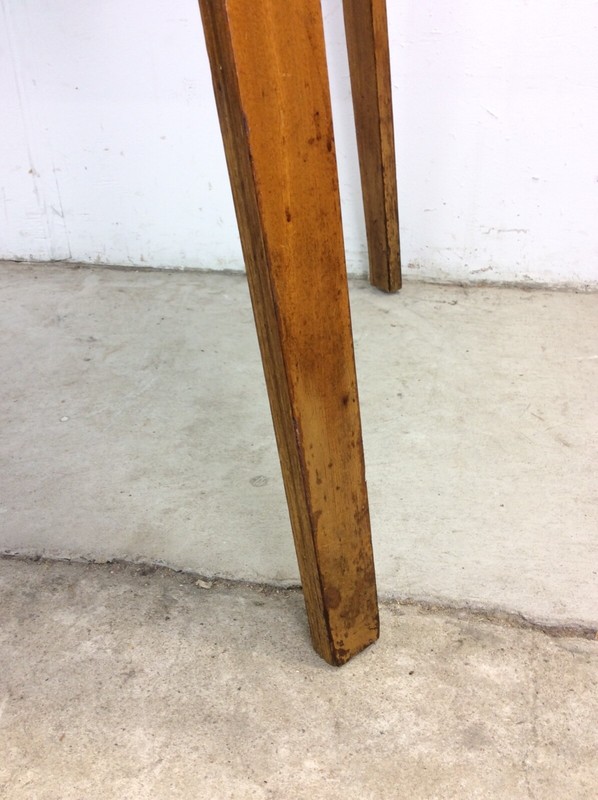 Mid Century Modern Kitchen Table with Bentwood Legs & Leaf gallery