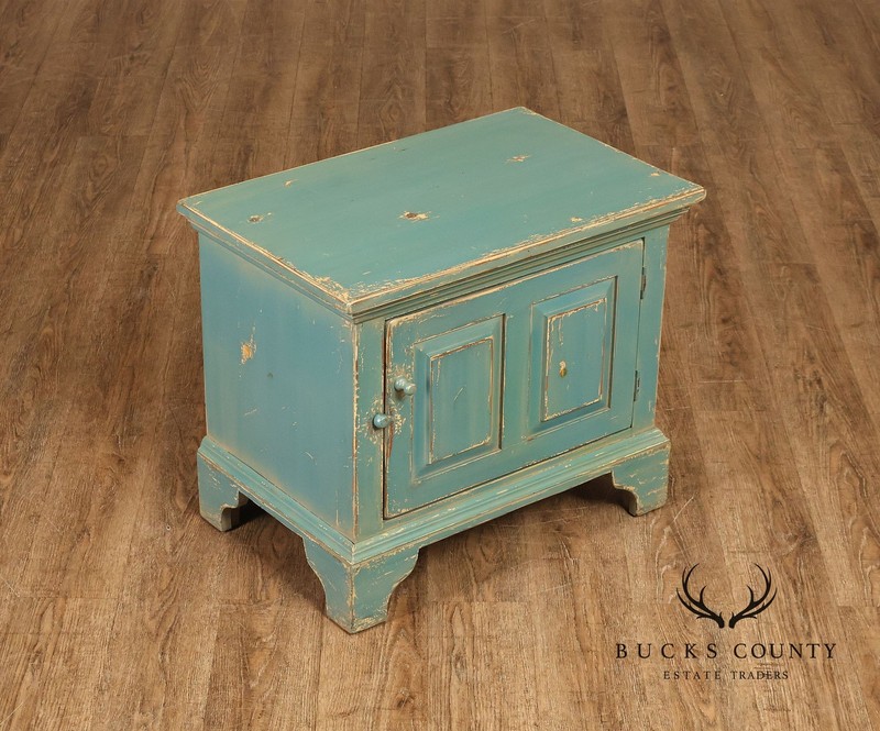 William Draper Distress Painted Side Cabinet gallery