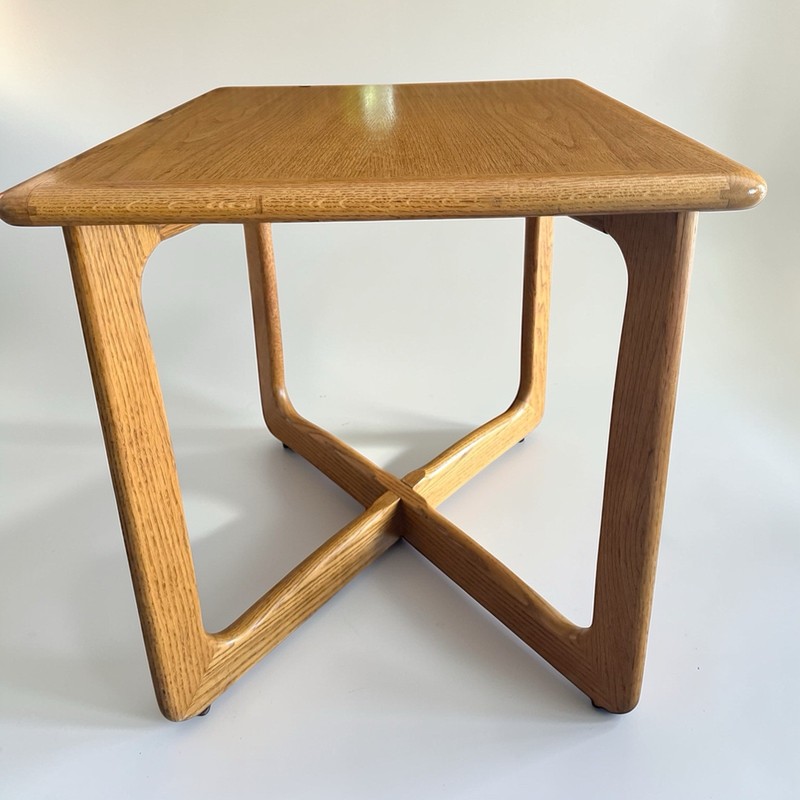 Vintage Lane Perception End Tables MCM Set of 2/Mid Century Modern 1984 gallery