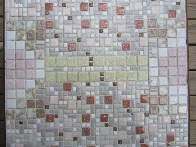 MIDCENTURY MODERN ART Deco TILE TOP COFFEE/EATING/SERVING/COUCH table gallery