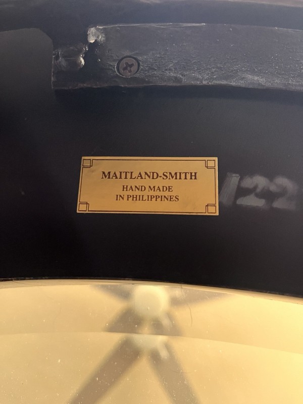 Maitland Smith Marble and Glass Table gallery