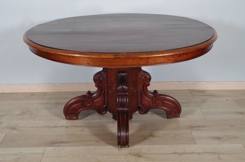 Napoleon III Mahogany Dining Table gallery
