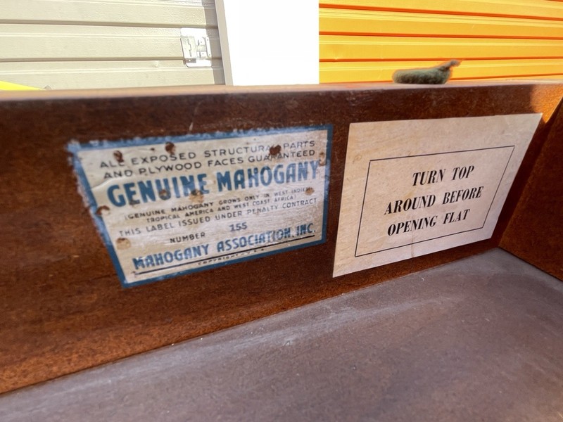 Vintage Game table | Bevan Funnel | Victorian Card table Flip Top Console 1900s gallery