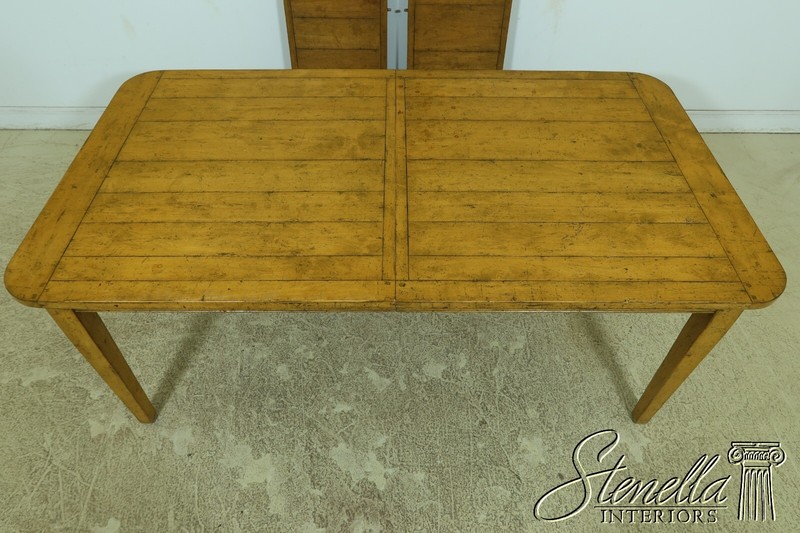 LF53826EC: GUY CHADDOCK Distressed Finish Country French Dining Table gallery