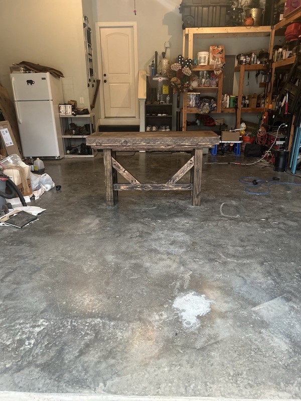 Handmade Woodburnt Celtic Knot Style Desk gallery