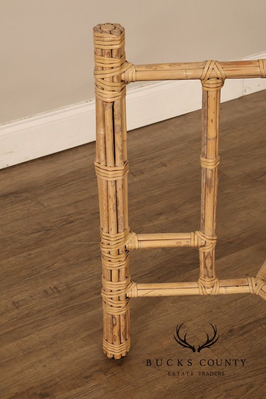 McGuire Bamboo Rattan Table Base gallery