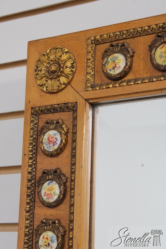 LF72626: French Louis XVI Style Console & Mirror w. Sevres Plaques gallery