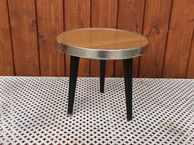 Flower Bench 50s Vintage Flower Table Rockabilly Retro Flower Stand Stool 50s gallery