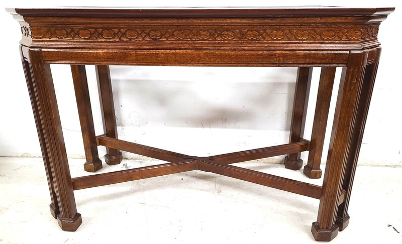 Vintage Mahogany Console Sofa Dining Table Base by UNIVERSAL FURNITURE gallery