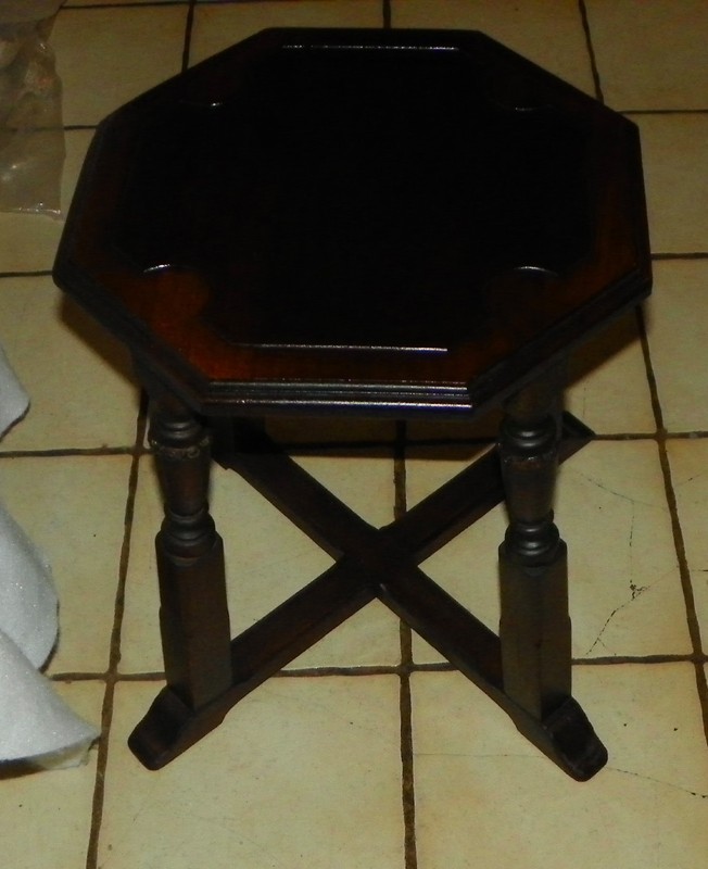 Mahgoany Plant Stand / Side Table by Lifetime (PS158) gallery
