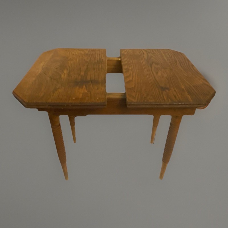 Antique American Salesman Sample Expansion Dining Table M.E. Converse & Co. 1886 gallery