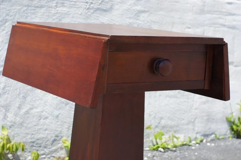 Cherry Wood Empire Dropleaf Table gallery