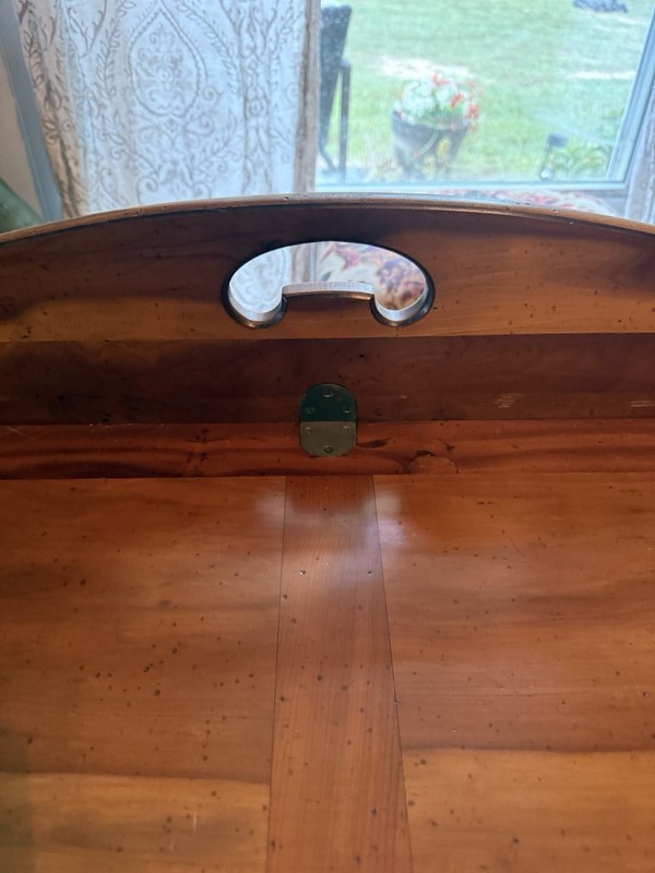 Vintage Hammary Butler's Tray Coffee Table Georgian Chippendale Drop Leaf gallery