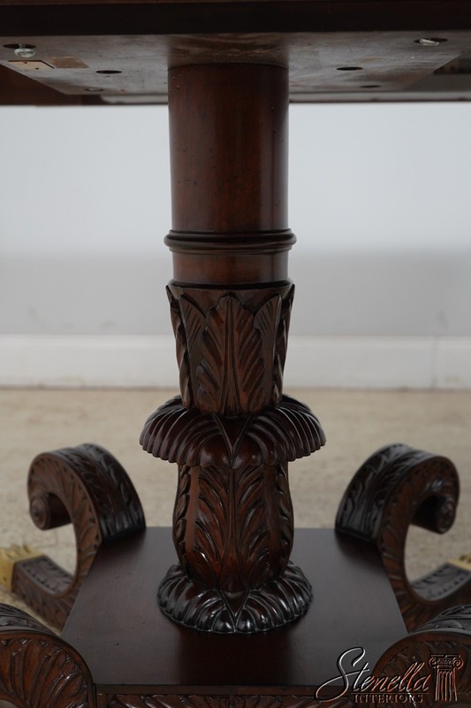 L60319: COUNCILL CRAFTSMEN Regency Style Mahogany Dining Room Table gallery