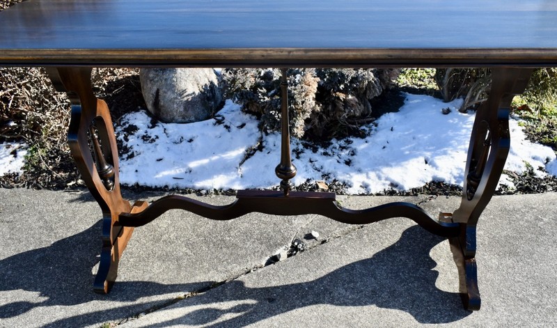 Vintage Walnut Jacobean Style Console/Sofa Table gallery