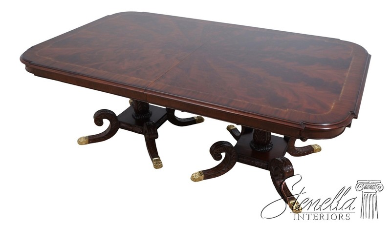 L60319: COUNCILL CRAFTSMEN Regency Style Mahogany Dining Room Table