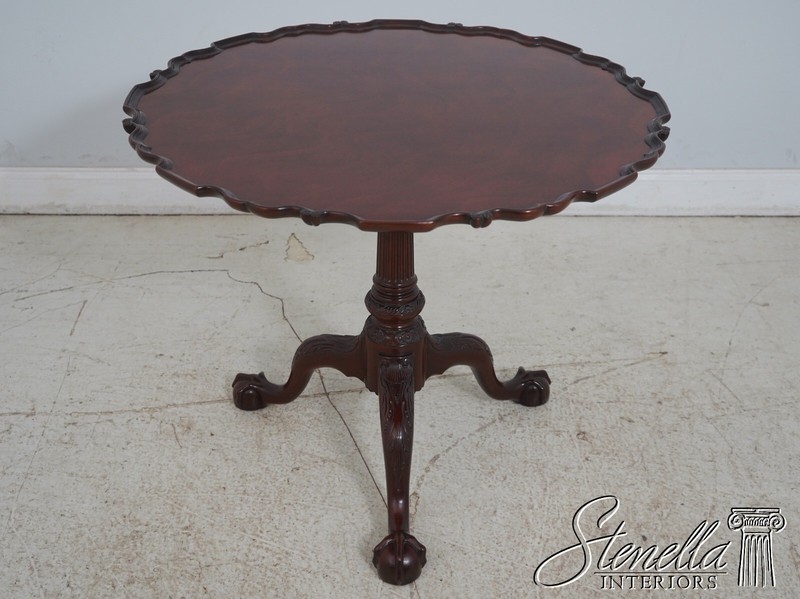 L65212EC: KINDEL Winterthur Collection Mahogany Tilt Top Table gallery