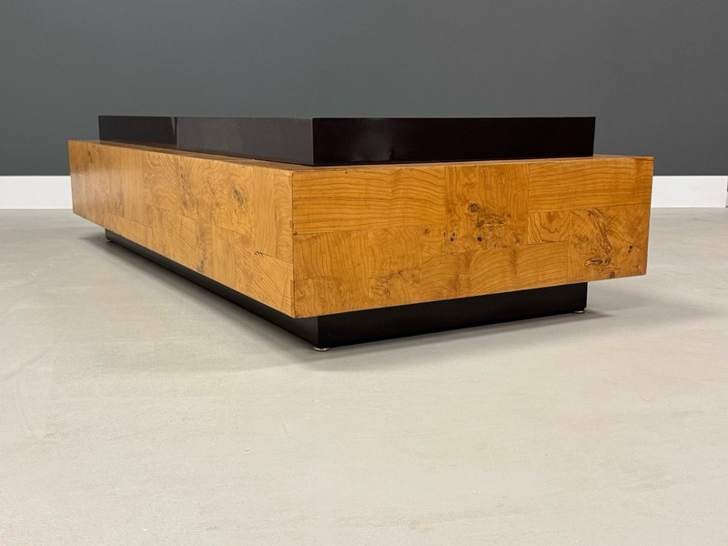 Paul Evans Burl Ash Patchwork Coffee Table gallery