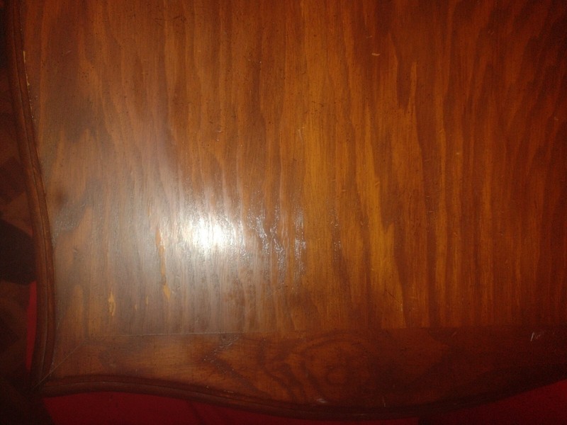 Vintage Brown Carved Legs End Table. gallery