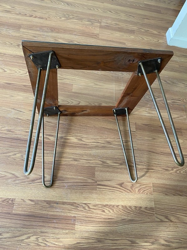 Vintage Scandinavian MCM Mid-Century Modern side table coffee table end table gallery