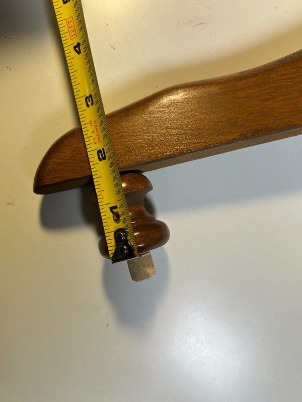 MCM Solid Wood Coffee Table Side Rails Atomic Mid Century Modern Salvage Pair 17 gallery
