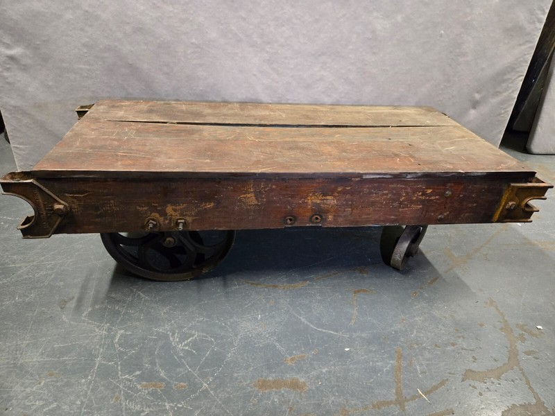 Railcart With Wood Top gallery