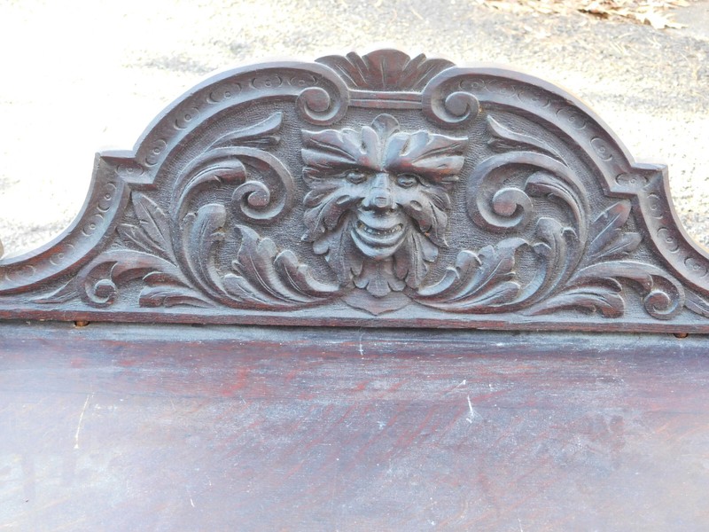 Antique European German English Gothic Desk Hall Table gallery