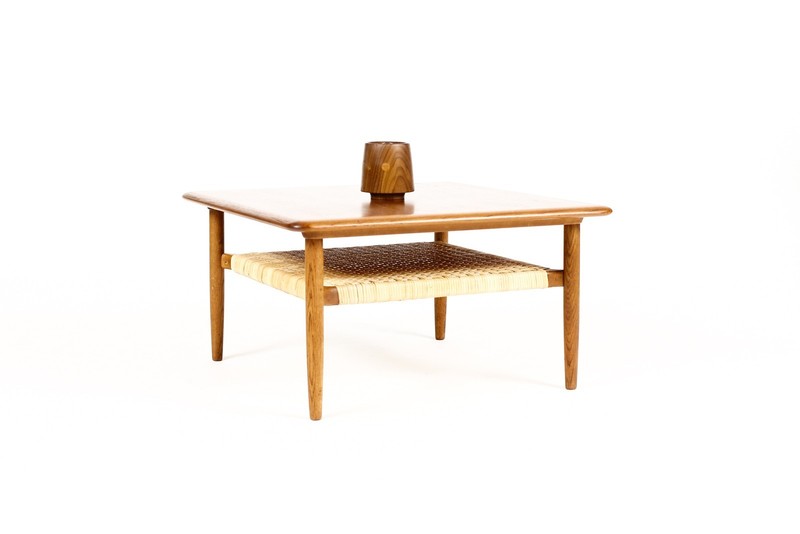 Danish Modern / Mid Century Square Coffee Table — Kurt Østervig Jason Mobler