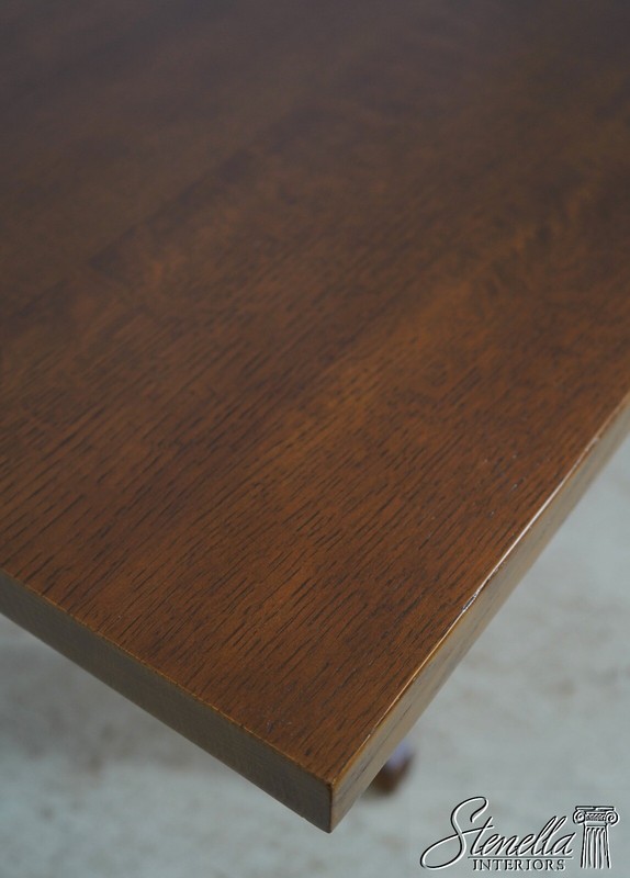 63145EC: STICKLEY Mission Oak Arts & Crafts Dining Room Table gallery