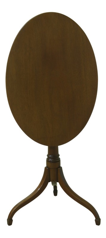 F53617EC: KITTINGER CW-135 Colonial Williamsburg Tilt Top Table