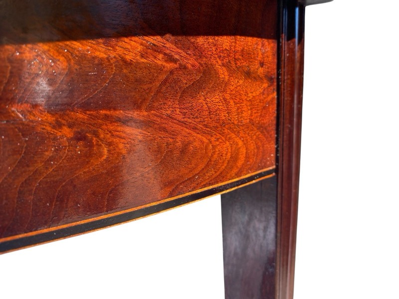 Antique Hepplewhite Mahogany Card Table / Console Table gallery