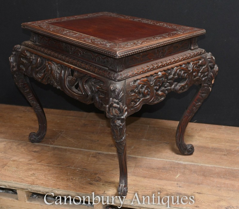 Antique Japanese Side Table Circa 1920 Japan Furniture