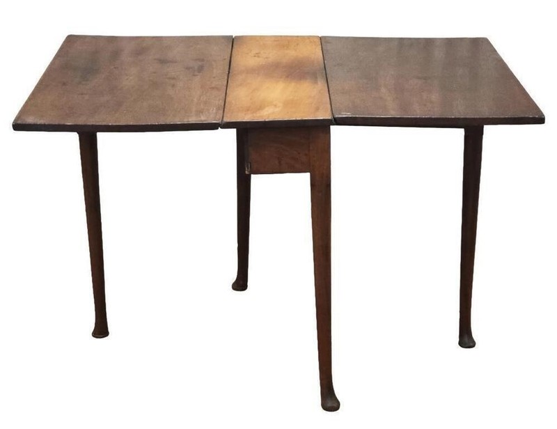 Mahogany Queen Anne Drop Leaf Table 18thc gallery