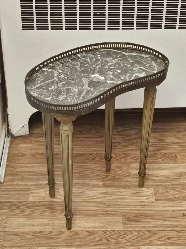 🔥 Vintage/Antiqu French Kidney Shape Rare Find. gallery