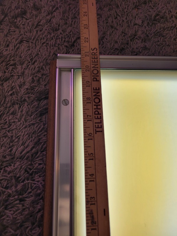 🔥🔥 Vintage Roconex Tabletop Light Box Drafting Table 24" x 20" RARE nice gallery