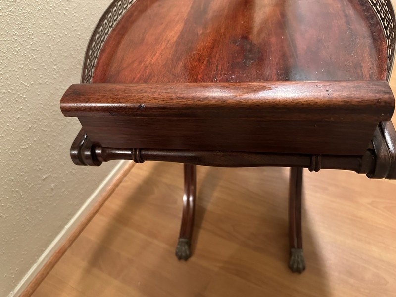 FERGUSON Regency Style Vintage Tray Top Server Table gallery