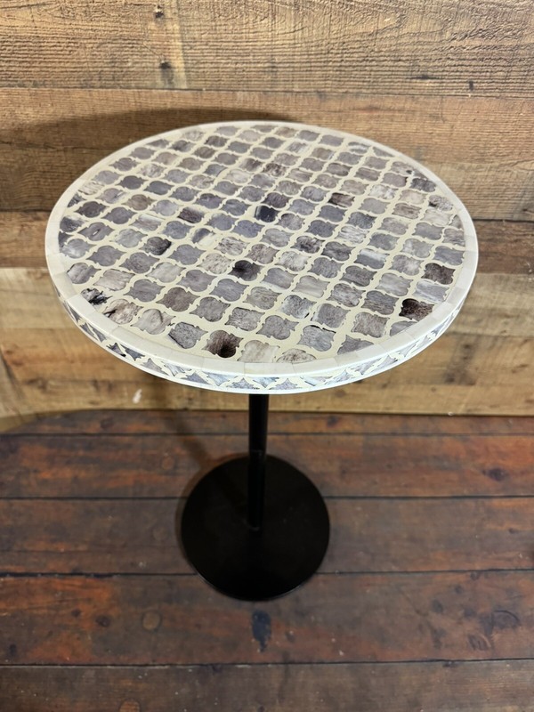 Chelsea House Jamie Merida Collection Iron Clapton Side Table 25” Tall gallery
