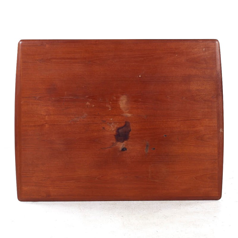 Arne Vodder Mid Century Danish Teak Hidden Leaf Dining Table gallery