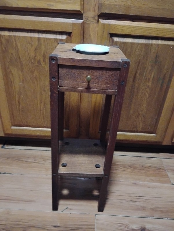 Antique Smoking Table