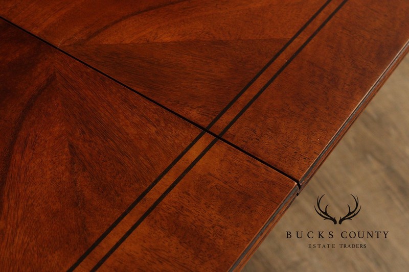 Empire Style Double Pedestal Mahogany Dining Table gallery