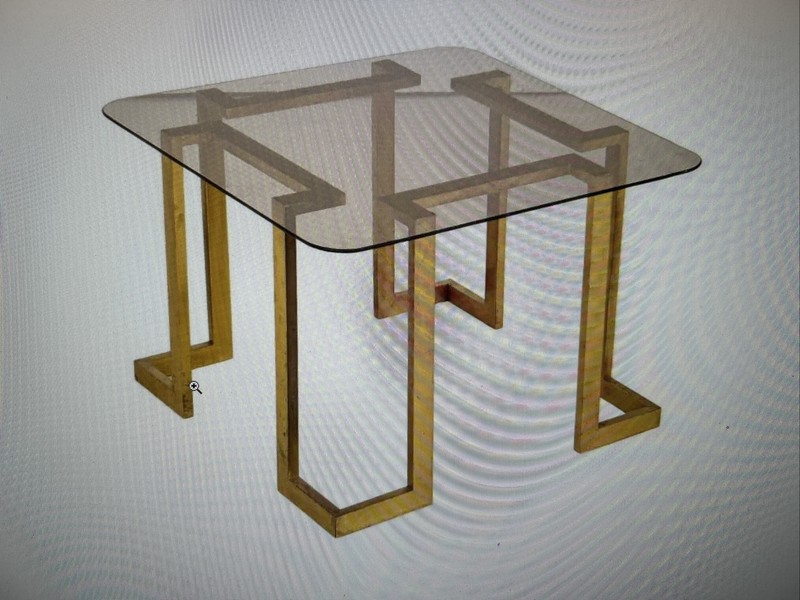 Jean Royere Continuum Style Coffee Table