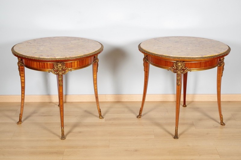 Christian Krass – Pair of Regency Style Pedestrials
