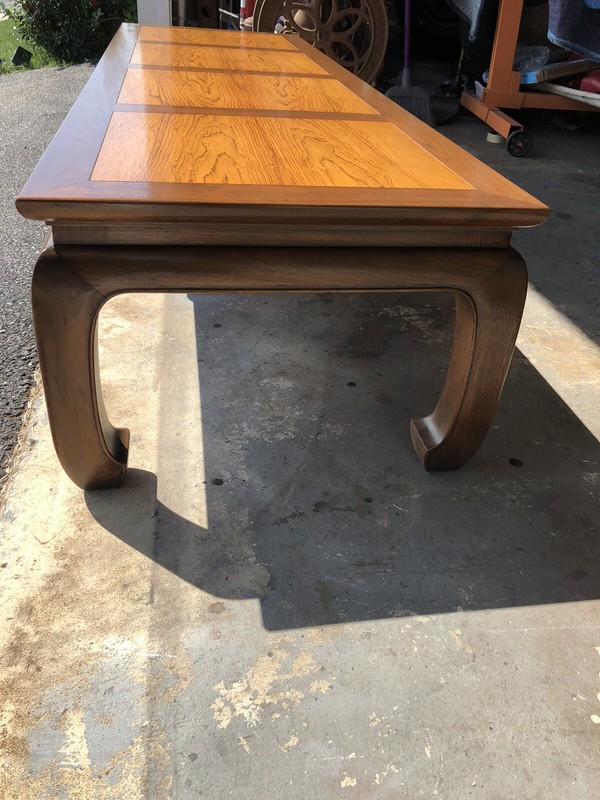 Michael Taylor for Baker Furniture Far East Collection Walnut Coffee Table gallery