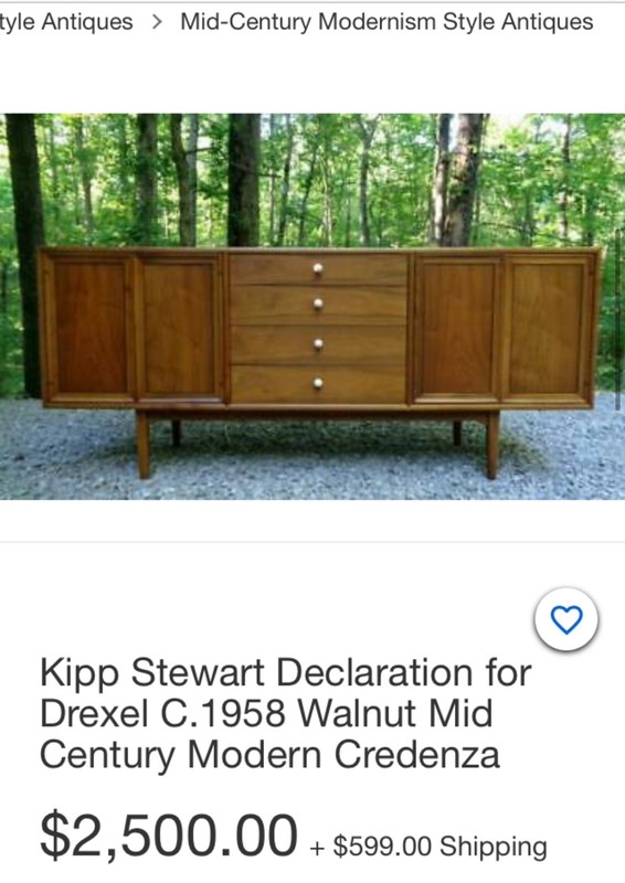 Kipp Stewart Drexel Declaration Mid - Century Modern: Credenza, Desk, End Tables gallery